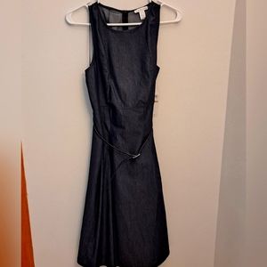 Sleeveless Denim Dress